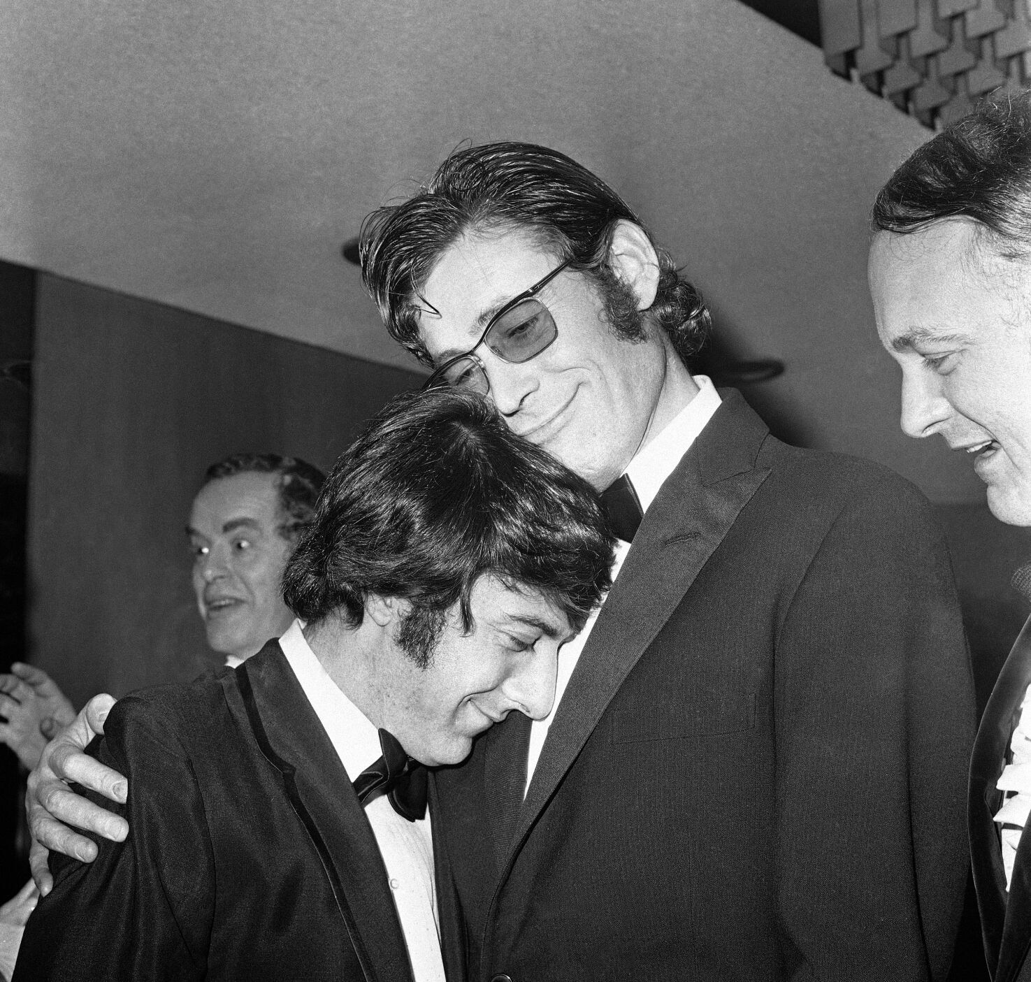Great Britain London Peter O'Toole and Dustin Hoffman